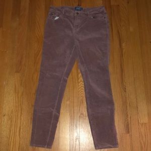 mauve corduroy jeans